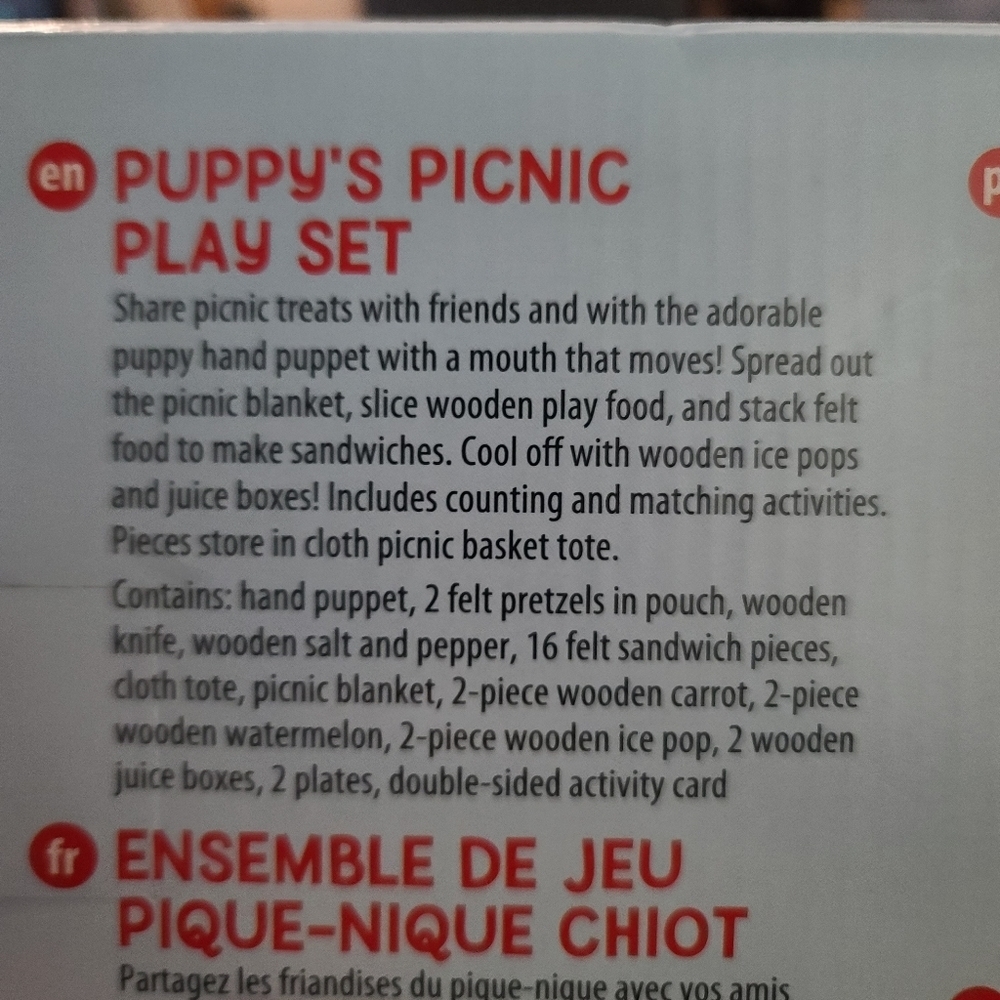 Melissa & Doug Puppy's Picnic play set - Picture 3 of 5